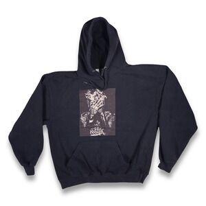 Pacific & Co Wiz Khalifa Hoodie Mens Large Navy Blue Graphic Hip Hop Pullover